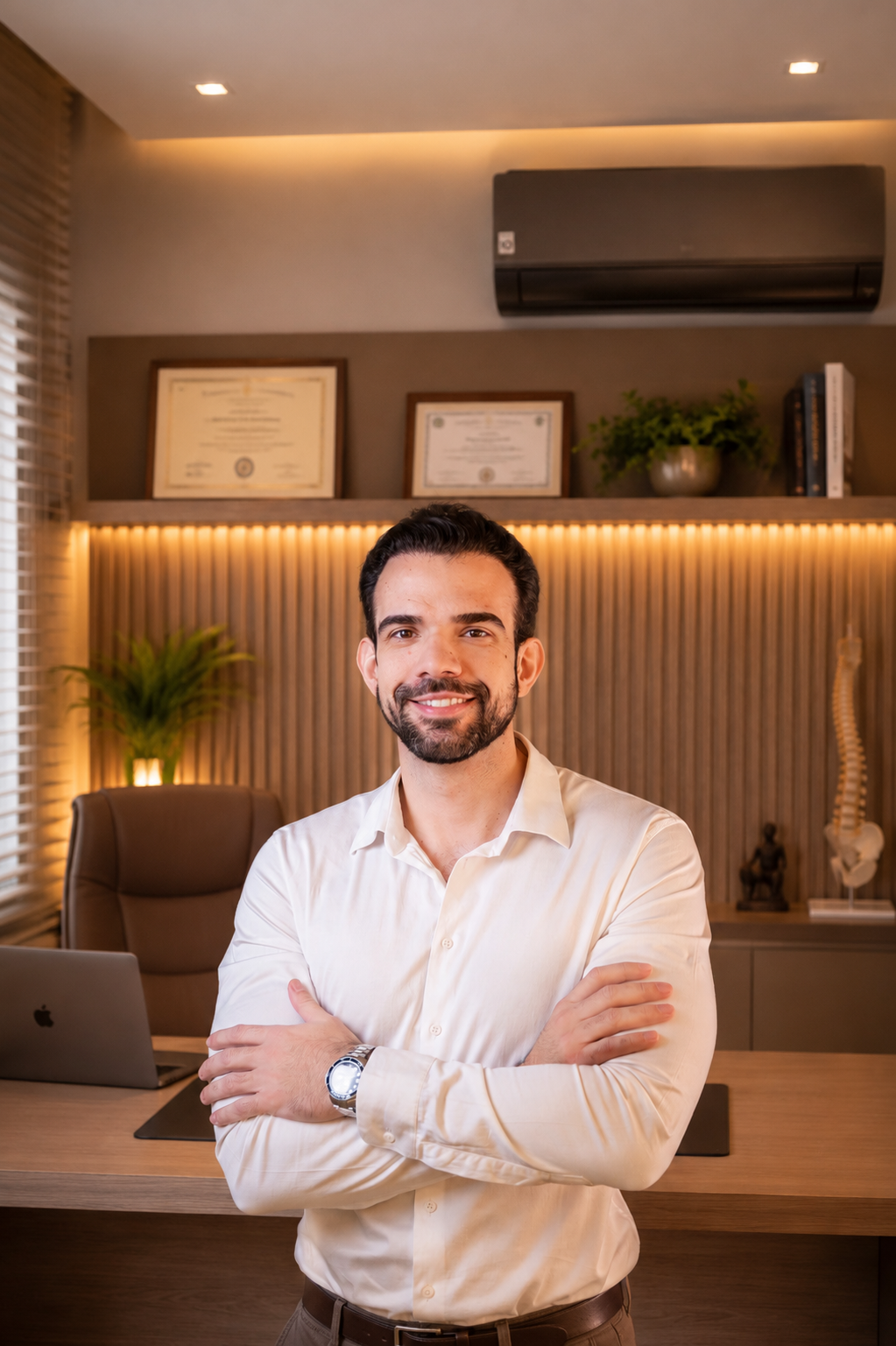 Dr. Pedro Marx na clínica
